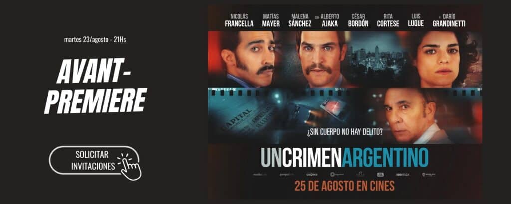 Un crimen argentino - avant premiere